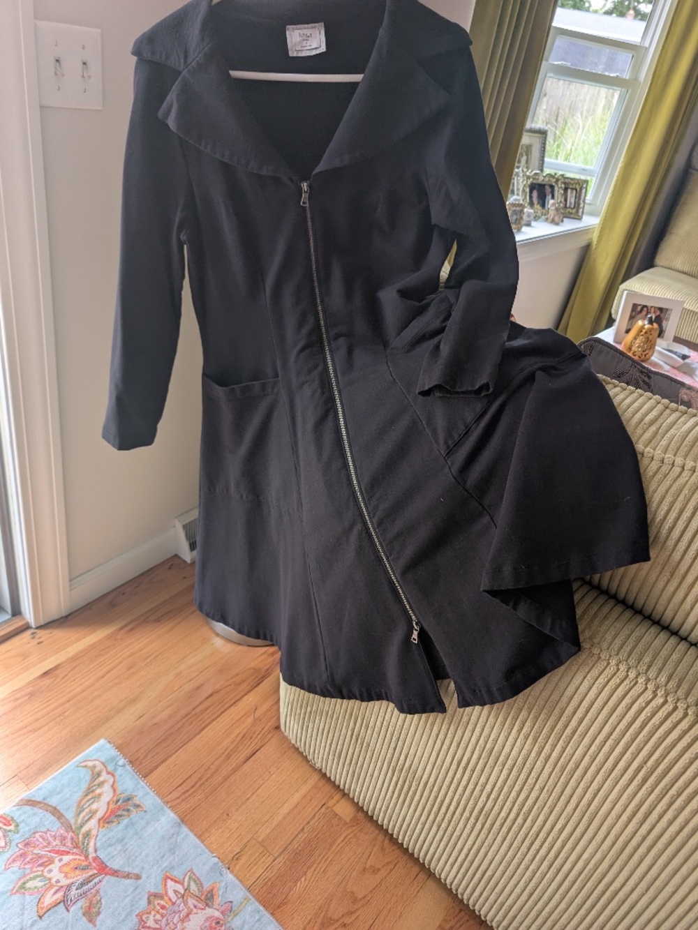 Chalet full-zip midi dress/duster